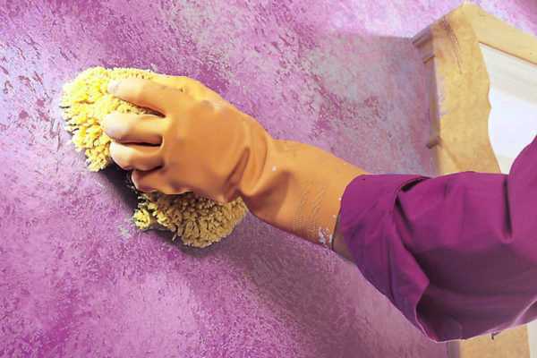 tecnica dello spugnato